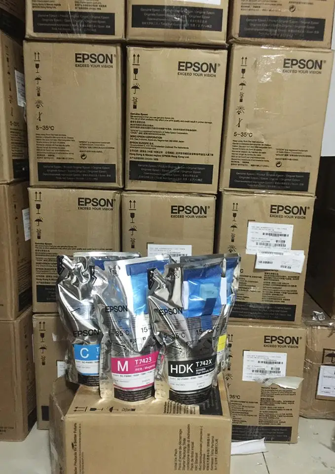 original sublimation ink price  with chips for F6070 for sublimation digital printing