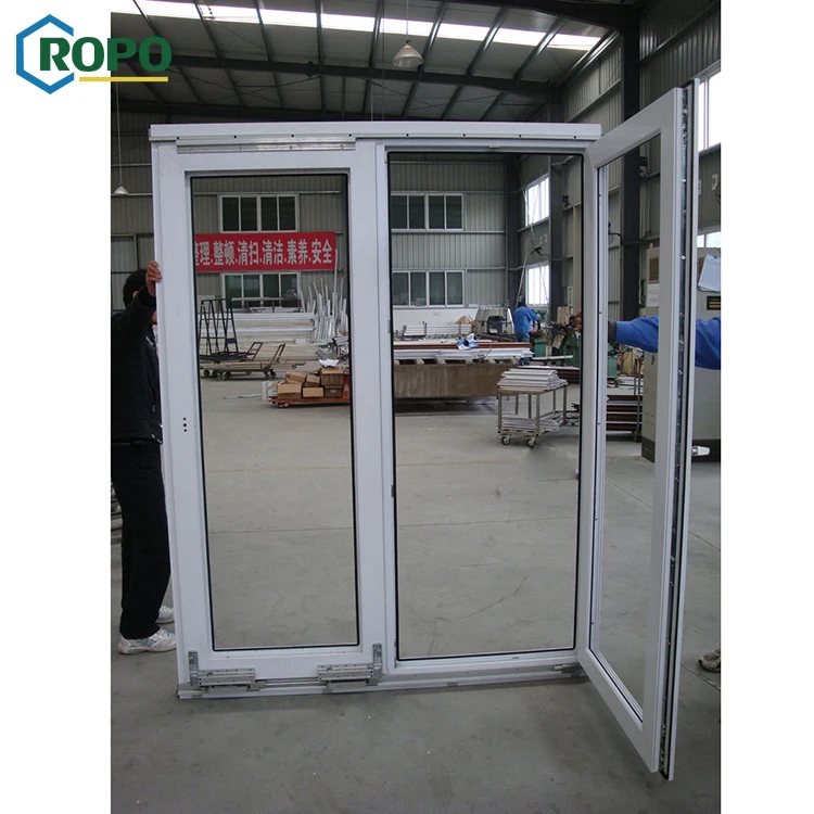 AS2208 Double Glazed Veka Profile PVC UPVC Tilt and Sliding Doors