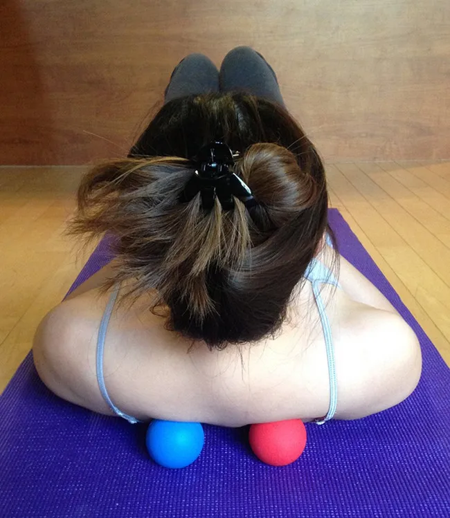 Yoga Massage Lacrosse balls with 6.4cm
