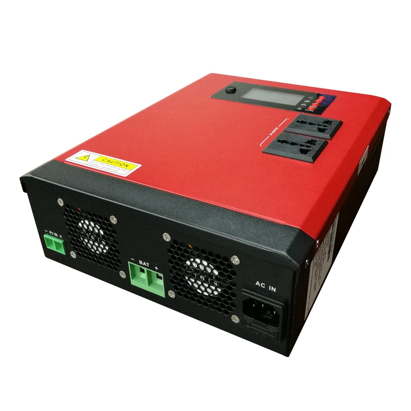 MPPT Solar Inverter 1.2kva 800W 1500W 2.4kva modified sine wave inverter