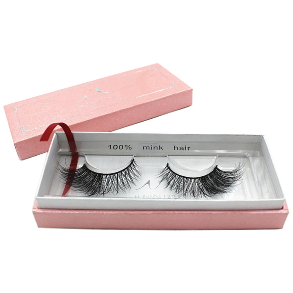 Custom packaging eyelash jewelry shipping pink gift box