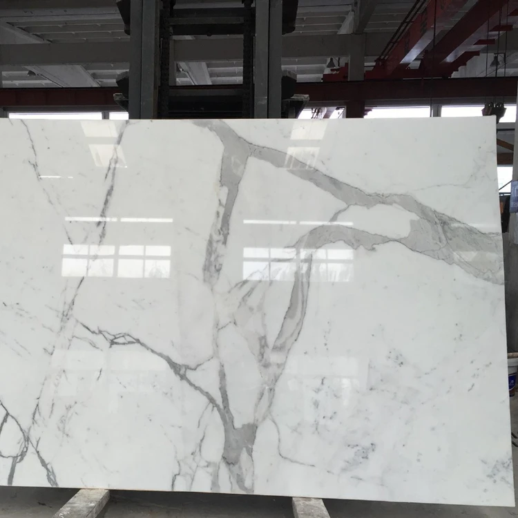 
Fashion Design Calacatta Borghini Oro Marble Tile For Flooring 