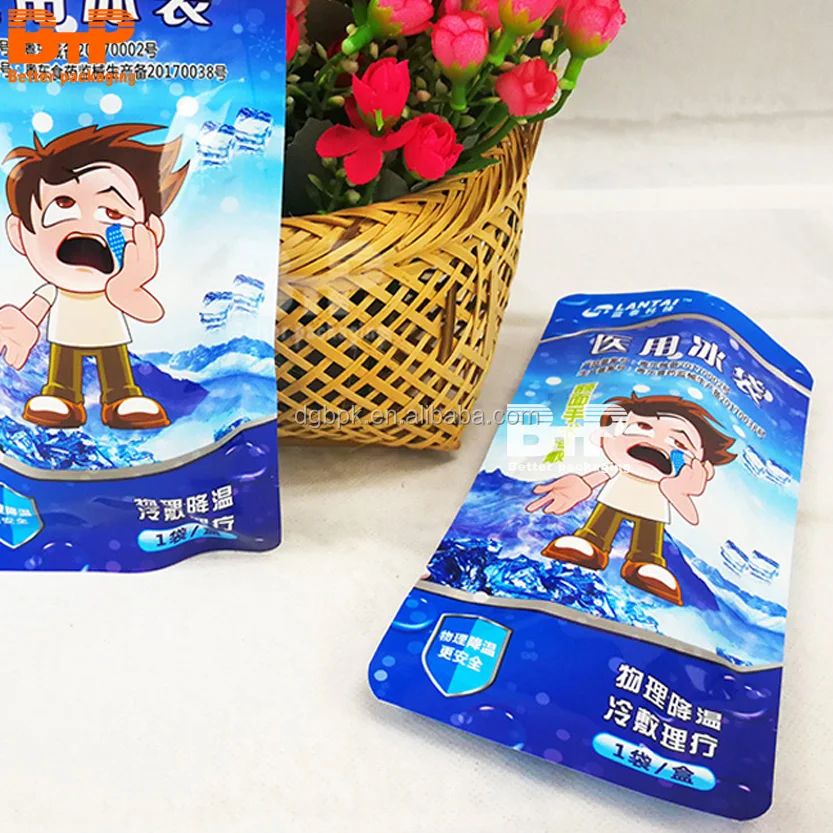 Оригинальный производитель пластиковый пакет для лечения травм ледяной мешок оказания первой помощи медицинская ледяная пластиковая замороженная упаковка