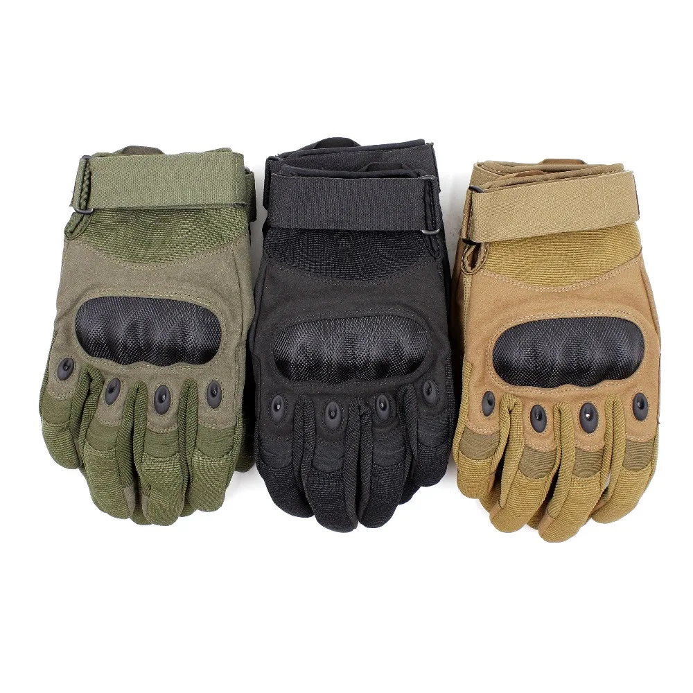 Hard Knuckles And Soft Kuckle Outdoor Motorbike Military Tactical Gloves Sizes M L XL XXL