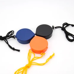 colorful plastic mini promotion gift pocket compass with string kids compass