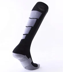 KANGYI Amazon Hot Selling Men Sports wear Compression Football Soccer Socks Knee High mens Athletic
