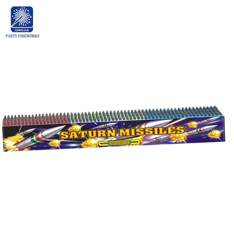 300s Saturn Missiles stage fireworks outdoor for wedding new year Christmas