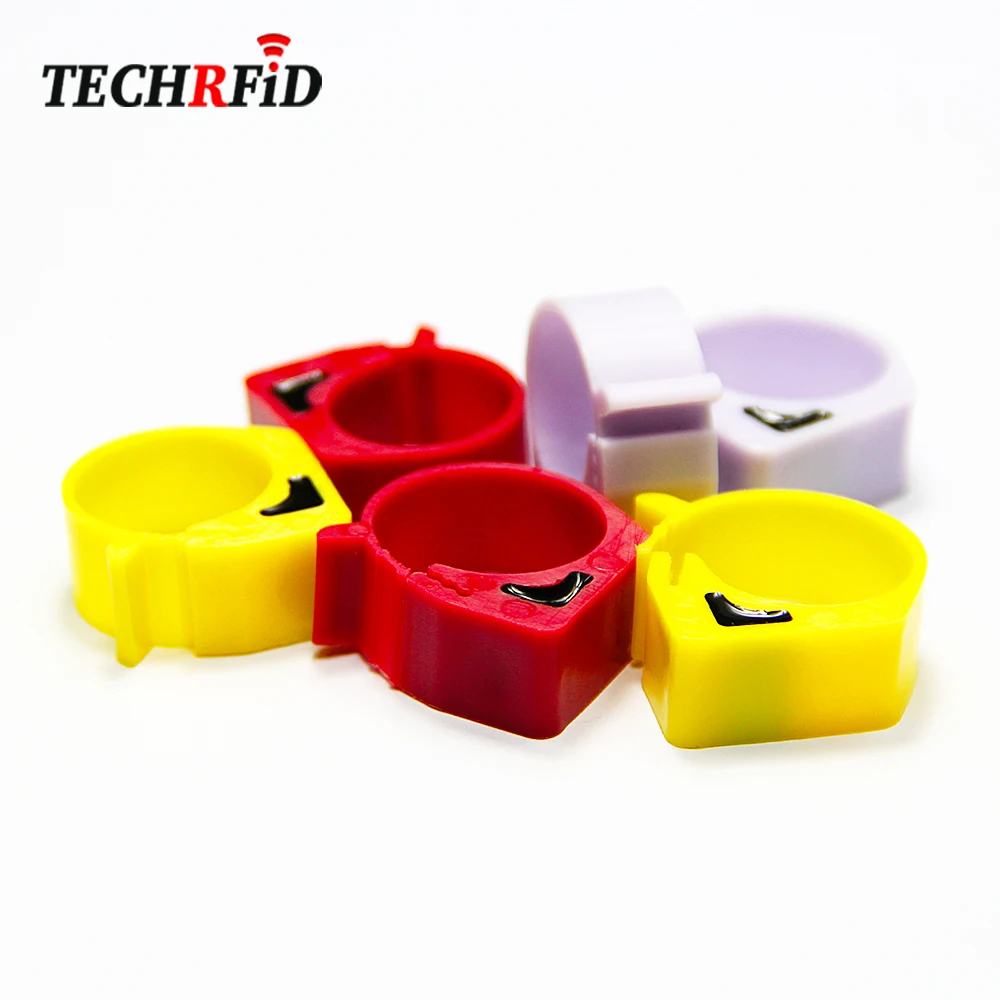 EM4305 RFID Racing Pigeon Chip Ring For Tracking