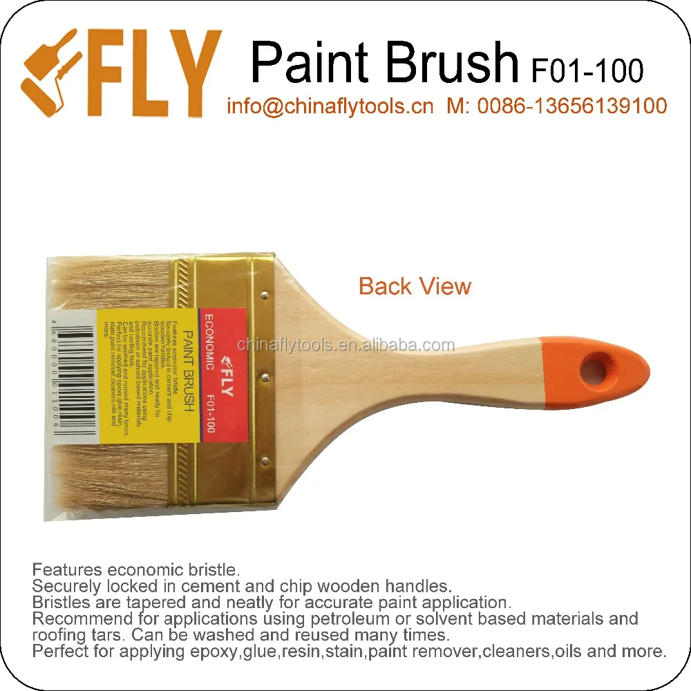 Экономичная плоская кисть 100 мм