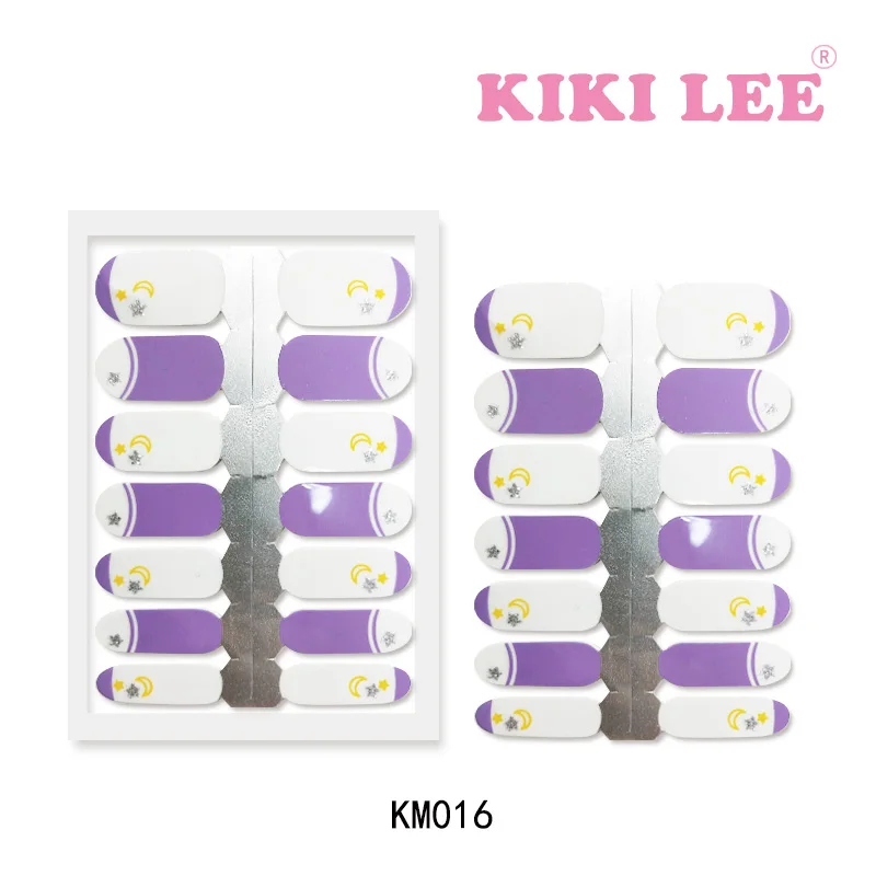 KIKILEE 14 strips nail sticker production for nail beauty DIY