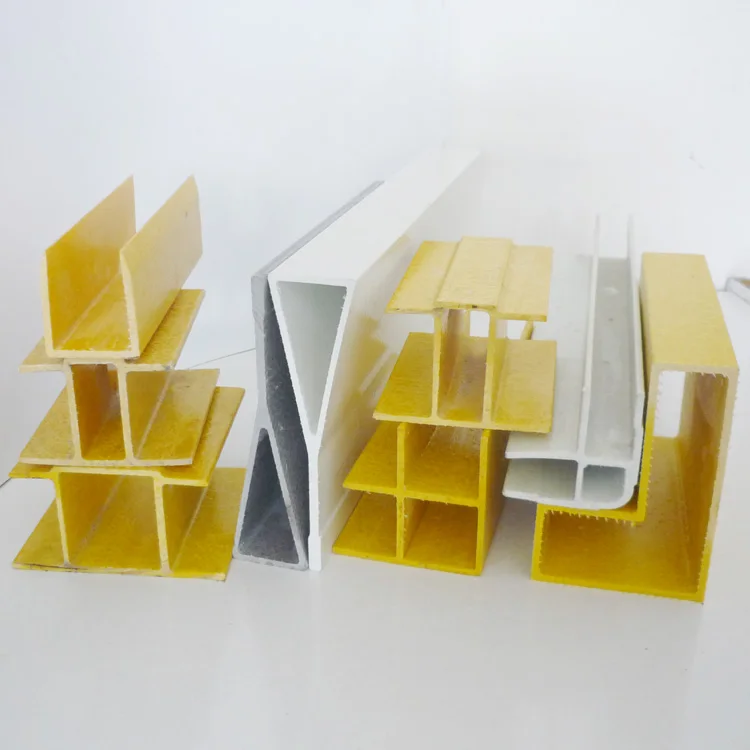 Poultry and Piggery Shed Design Use Fiberglass Beam, FRP Support Beam, Slat Floor Support Fiberglass Material Beam