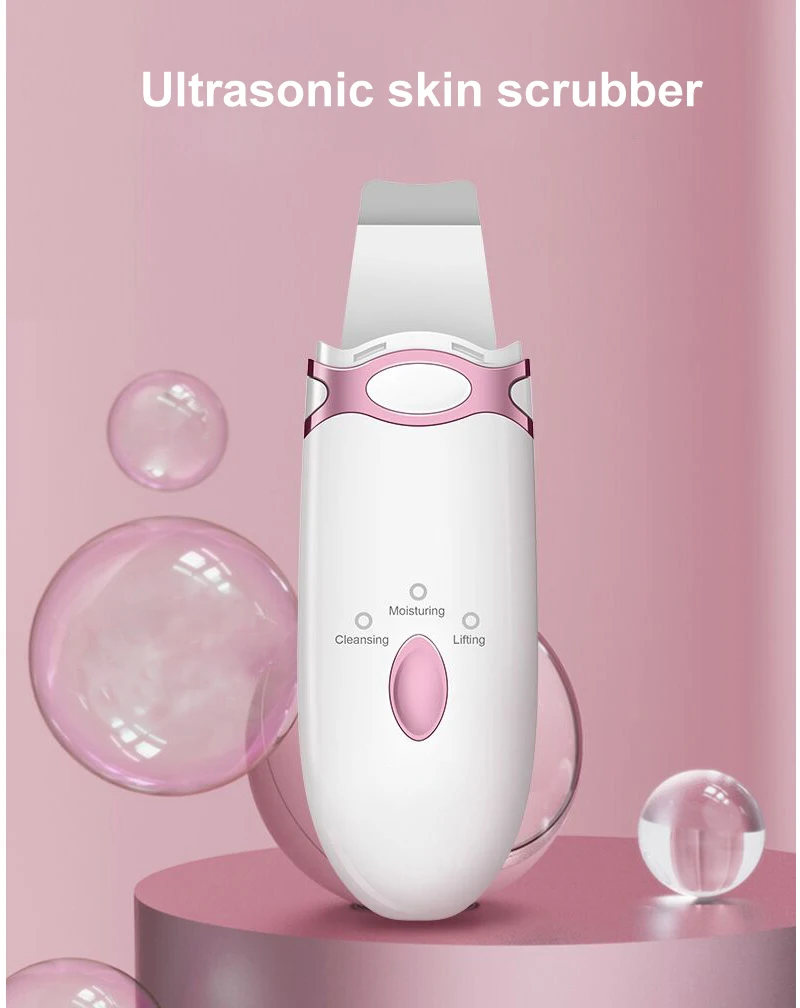 NEW beauty and personal care device ultrasonic deep cleansing ultrasonic skin scrubber for women