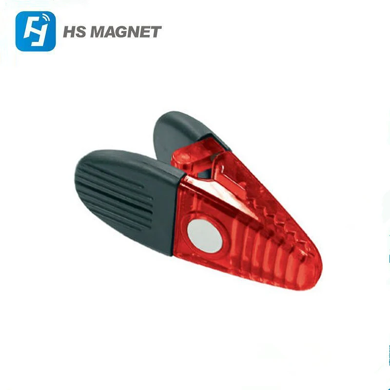 Высококачественный пластиковый магнит, оптовая продажа, бумажный зажим