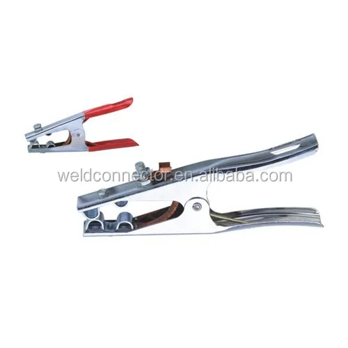 Высококачественный латунный/медный сварочный зажим 300 а/400 а/500 А, Заземляющий зажим для сварочного аппарата американского типа