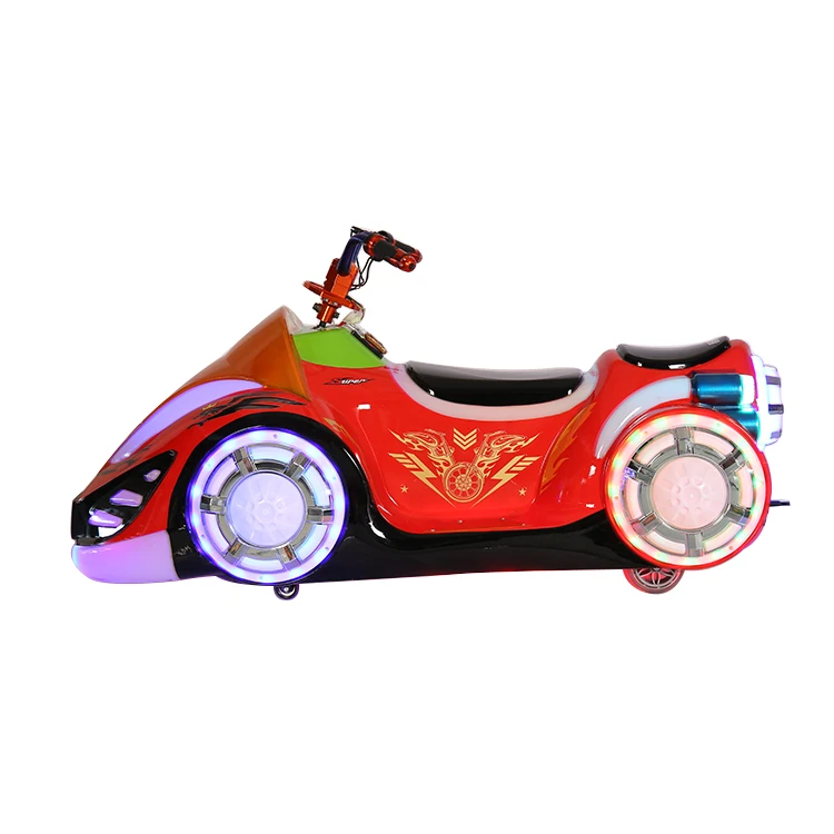 Game center motorcycle race game kids prince motor battery bumper car