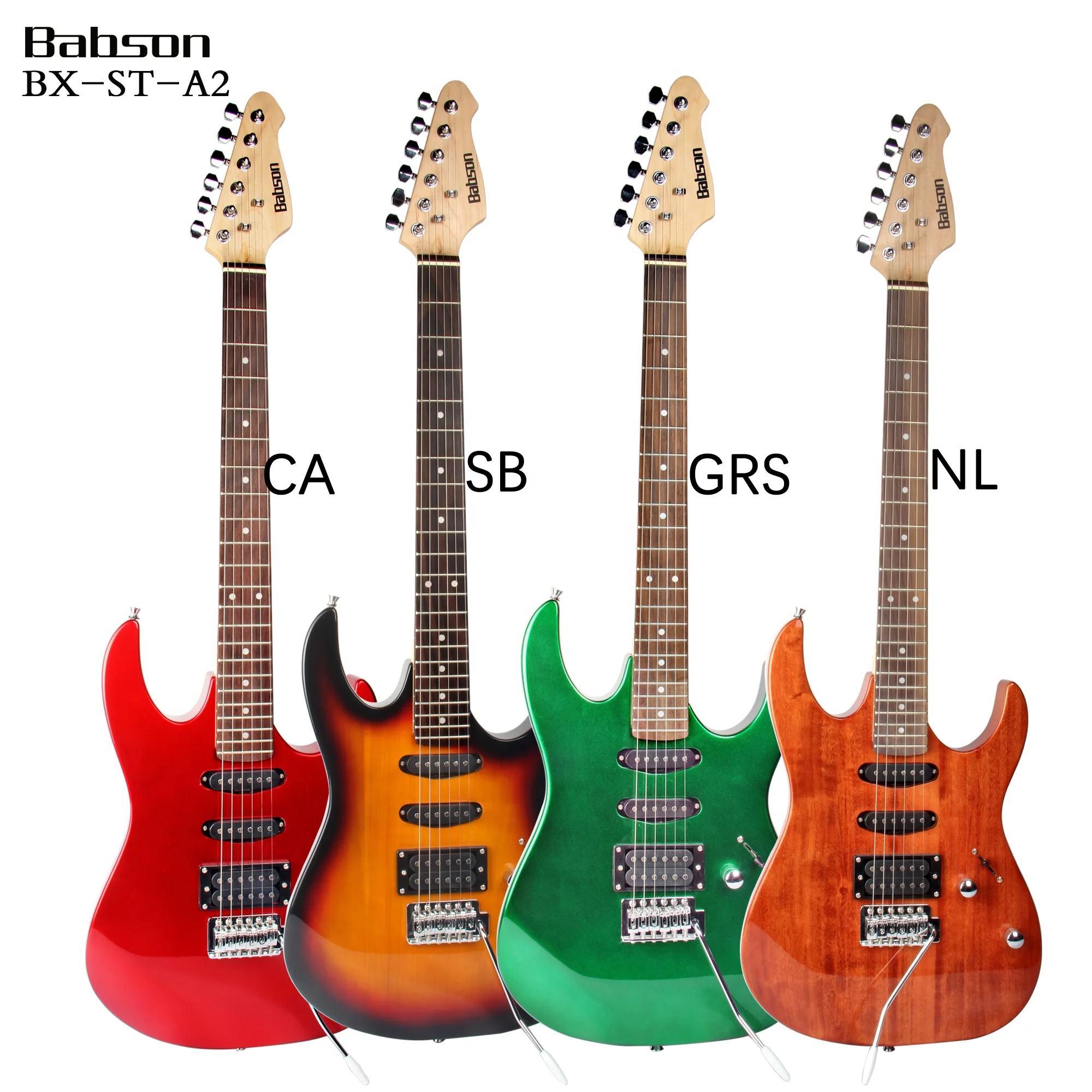 High quality handmade ST electric guitar made in china