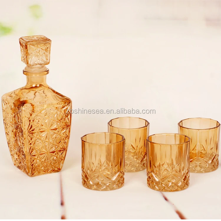 
mini square glass whiskey bottle with gift box making machine 