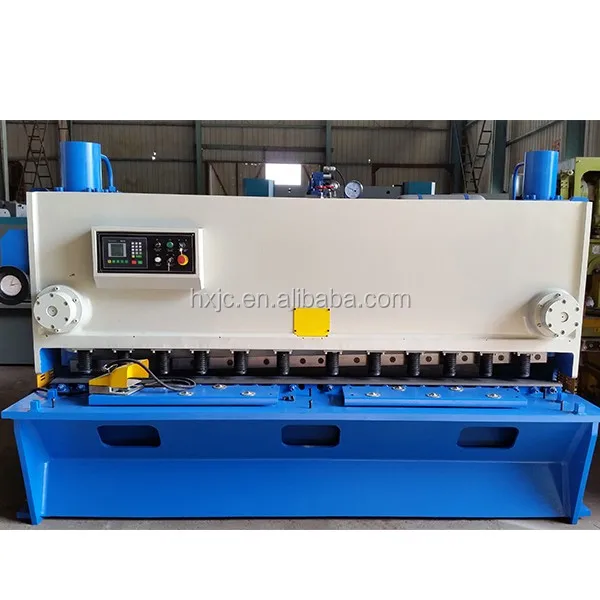 Europe standard stainless steel metal sheet cutting machine / iron plate sheet cutting machine / guillotine shearing machine