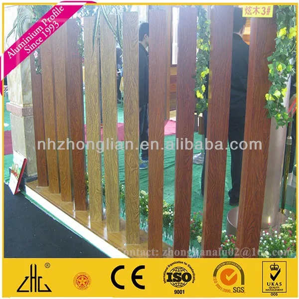 Wow!! anodized wood grain color aluminum profiles for shelves,artistic wood color for aluminium shelf,profile aluminium factory
