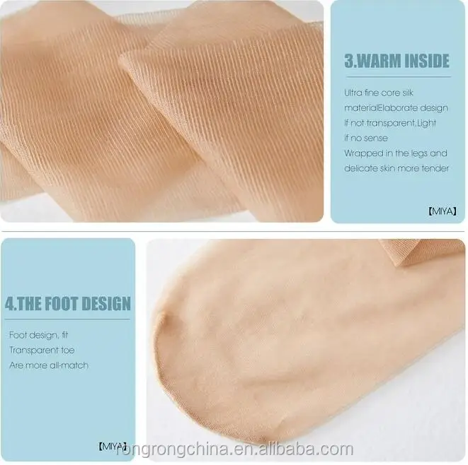 Женские носки, чулочно-носочные изделия, Колготки с контролем, прозрачные колготки из нейлона 12 ден для девушек