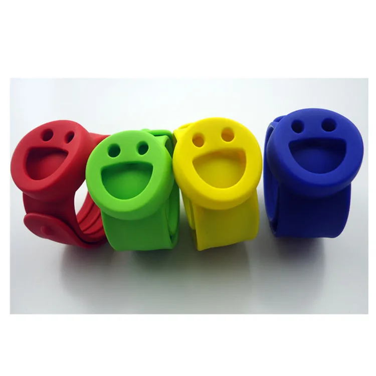Adult And Kid Size Rubber Slap Band/ Slap Bracelet Supplier