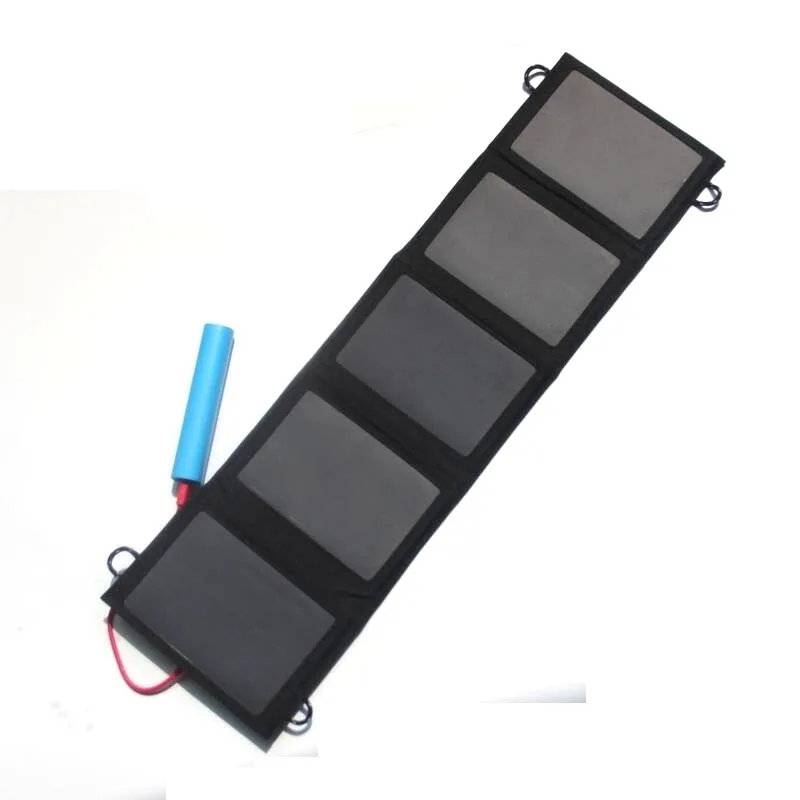 Новая Складная универсальная дорожная солнечная панель Sunpower 10 Вт 5 В USB-зарядное устройство для iPhone смартфонов телефонов на базе Android