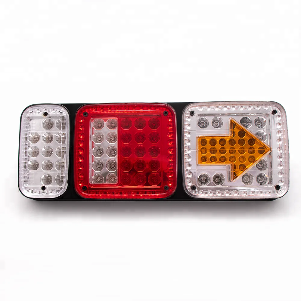 
Лидер продаж, цветные задние светодиодные фонари для грузовика, 24 В 