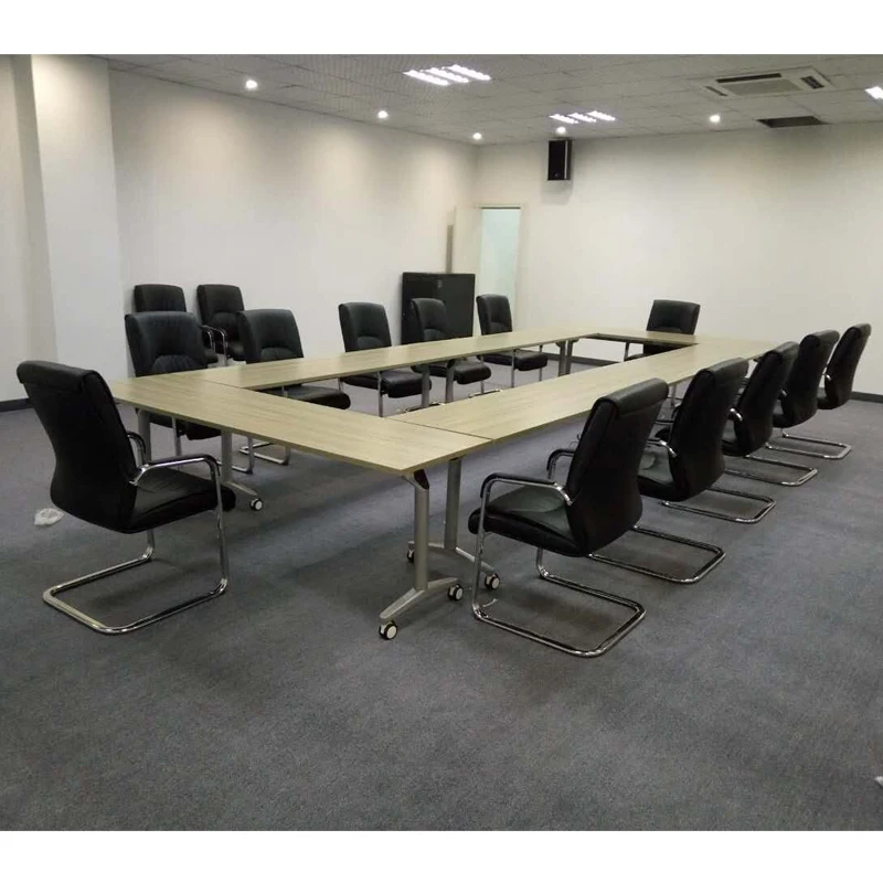 New design office training table flip top table center furniture for school