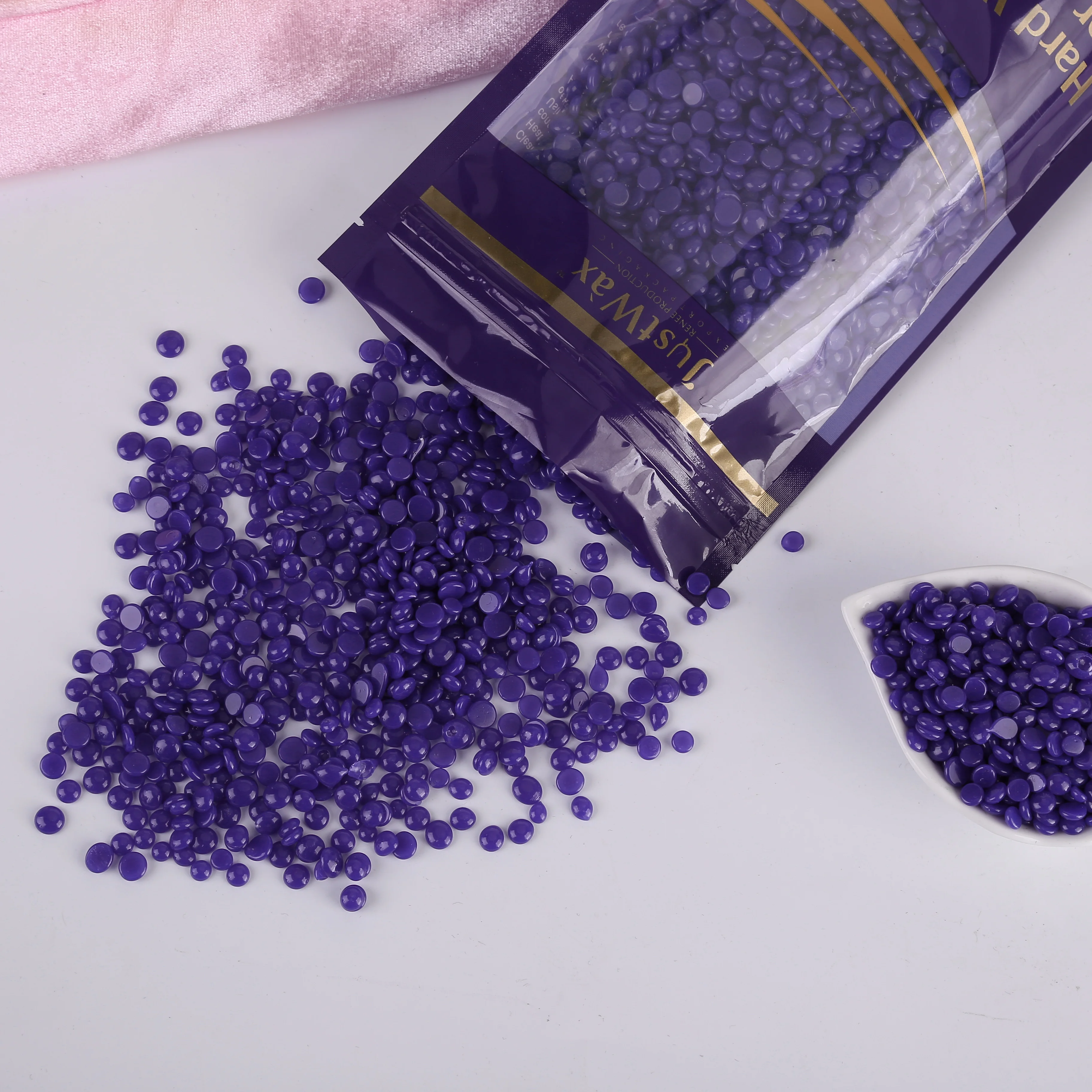 
JustWax hair removal wax 300g depilatory hot hard wax beans 