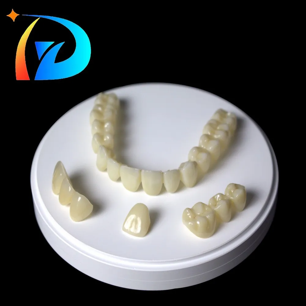 dental laboratory zirconia block ceramic crowns/dental implant supports