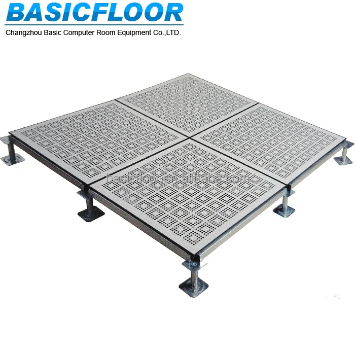 
Alibaba China supplier pvc anti-static steel airflow raised access floor 