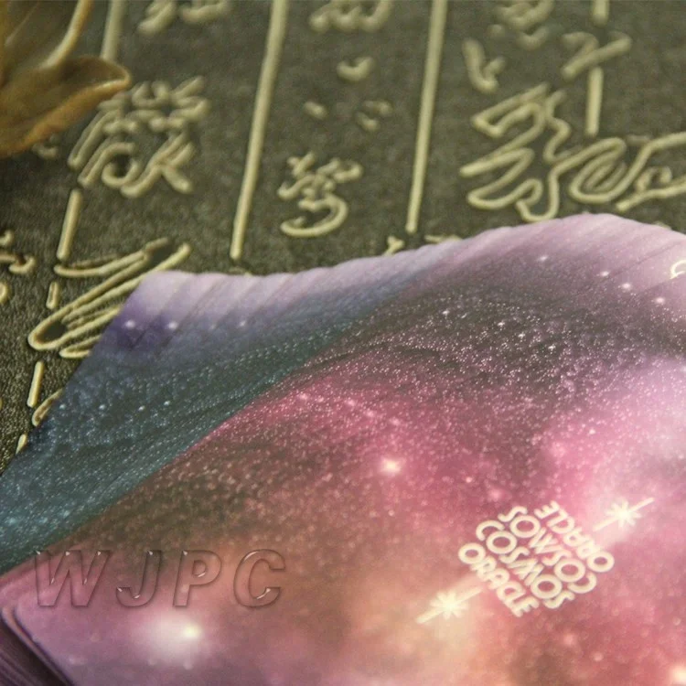 
Custom Design Gold Foil Edge Tarot Oracle Card Printing 