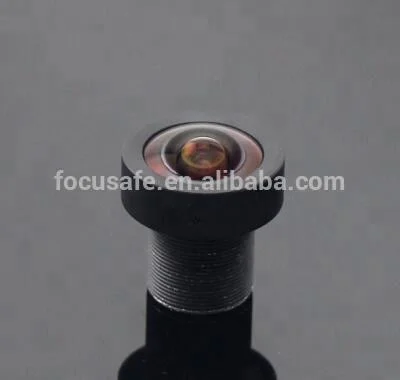 cctv lens DFOV 195 degree 2.1mm M12 Mount waterproof lens for car camera