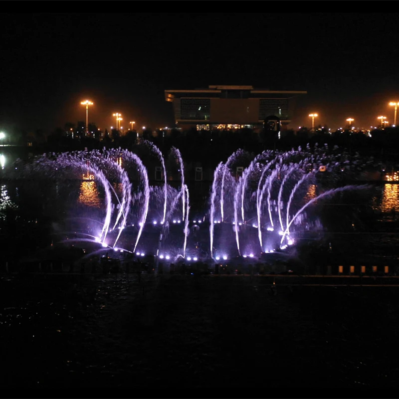 DMX512 Water  Laminar Musical  Fountain Fireworks  Indoor  Rotating Swivel 2D Nozzle for Musical Fountain Nozzle Types