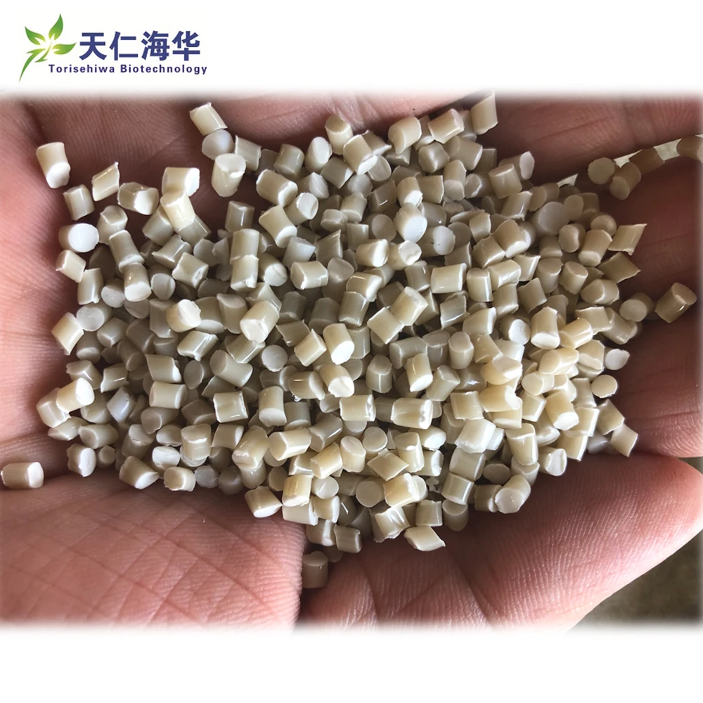 TRHH90 Corn Starch Based Compostable PLA  and PBAT Resin Biodegradable Plastic Bag Raw Material