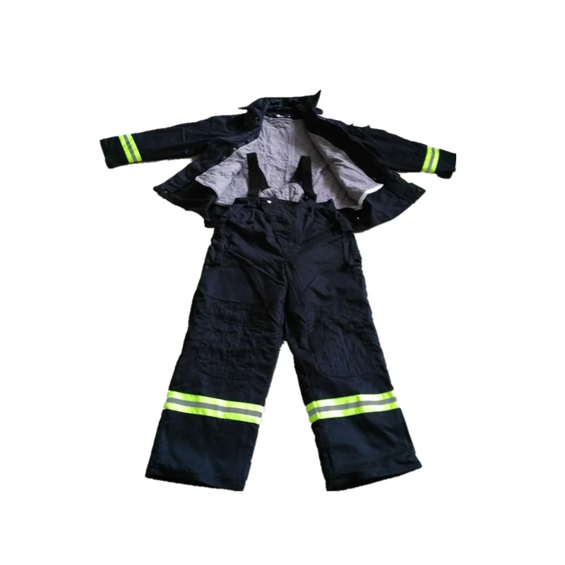 Aramid fire fighting fireman fire proof suit