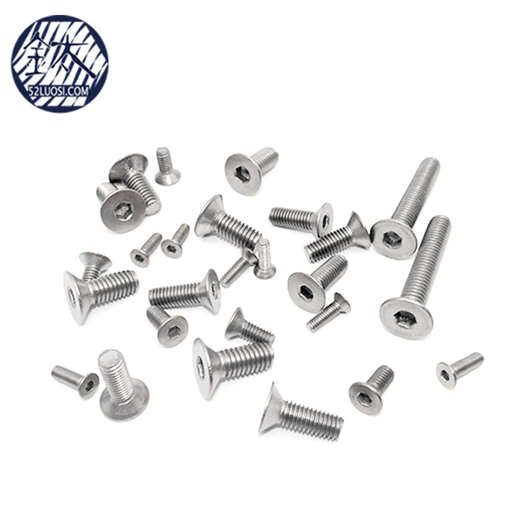 Gr2 Titanium 7991 Socket Countersunk Screw M2 M3