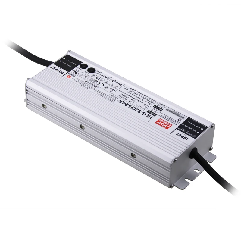 Mean well HLG-320H-24A 320W led driver 320w 24V pwm led driver