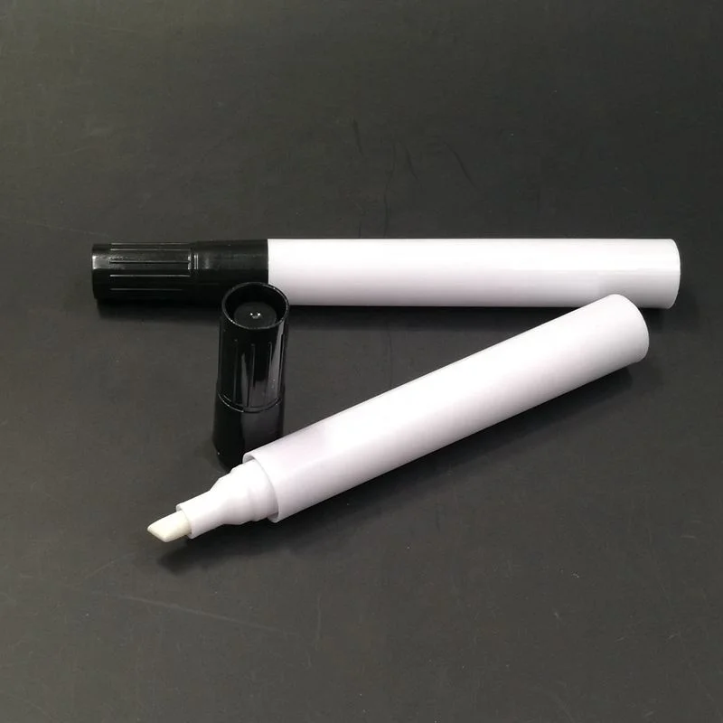 White Pen Tube Empaty Marker Manufacturer 5.0MM Chisel Nib  Permanent Empty Marker Pens Paint