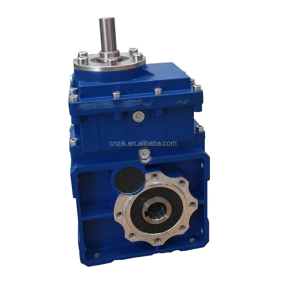 Small KM050 gearbox hypoid gear unit