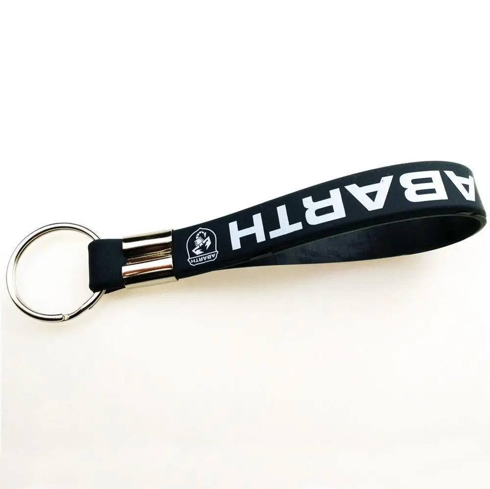 BQ Inspirational Silicone keychain Rubber keyrings. Custom Embossed Debossed Printed Silicone keyholder