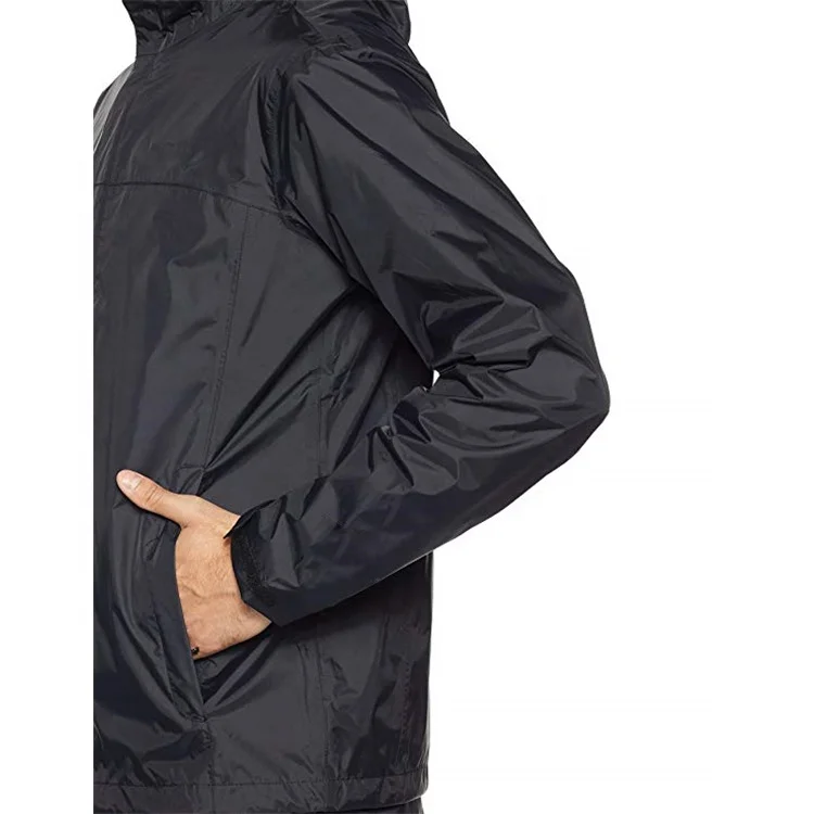 RM1105 Custom Lightweight Blue Waterproof Plain Mens Cheap Windbreaker Jacket