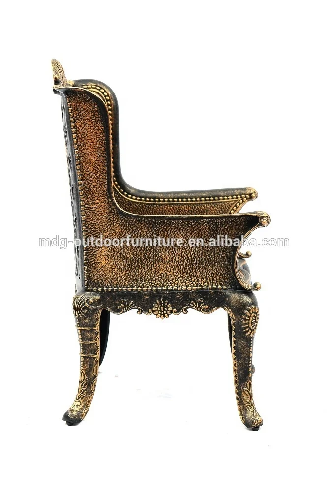 Multi Color Outdoor Garden Chair Cast Aluminum  patio  Outdoor Furniture