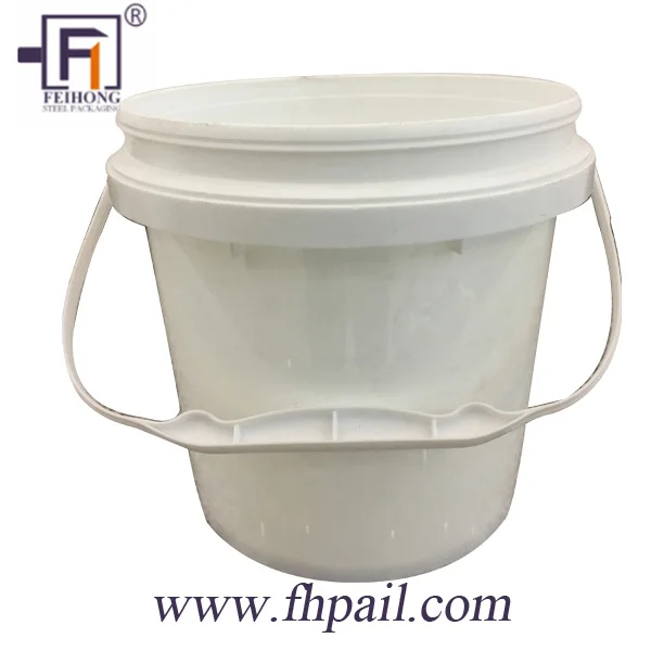1 liter plastic bucket with tightness lid for paint or coatings packing