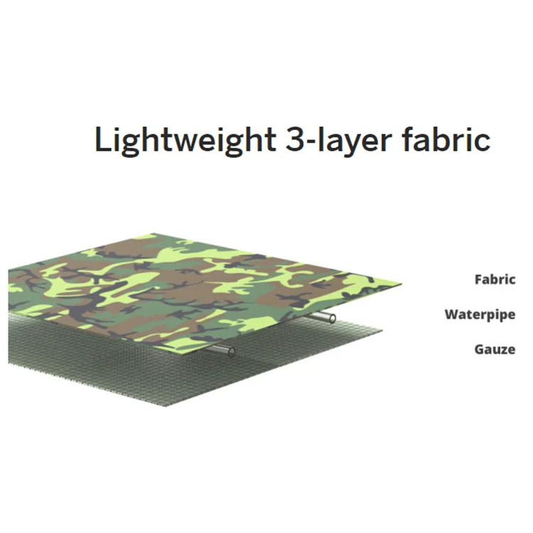 Летний жилет Techcool с циркуляцией охлаждающей воды, новый дизайн
