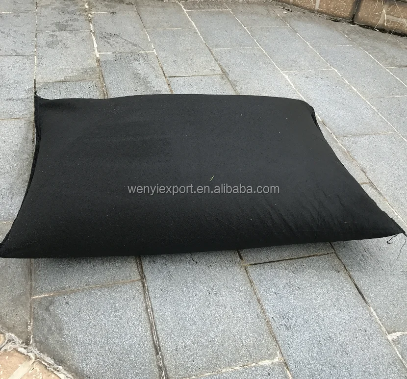 High absorbency 60 X 40 CM Flood preventing sand-less sandbag