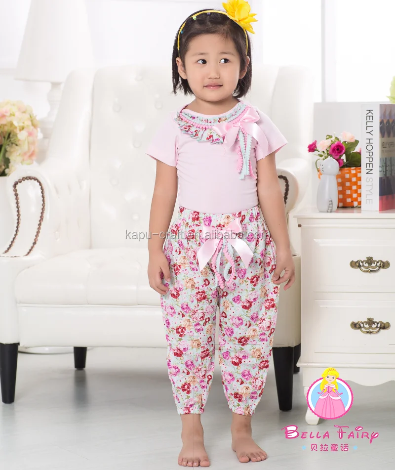 Factory direct sales baby clothes wholesale remake outfits children boutique clothing
