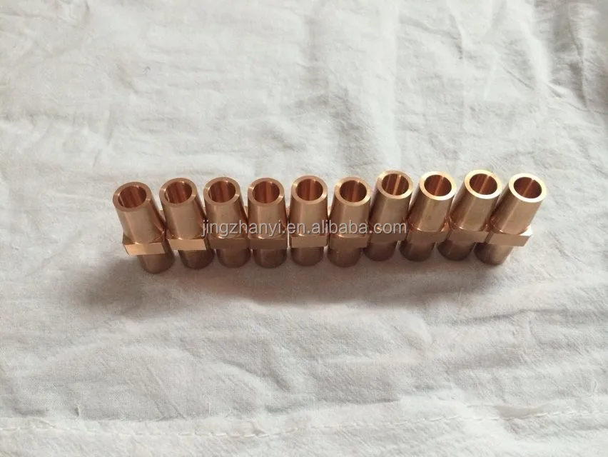 Factory price direct selling hardware accessories, Aluminum oxide copper electrode cap, Brass electrodes