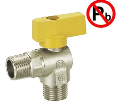 
lead free brass full port ball gas ball valve factory 