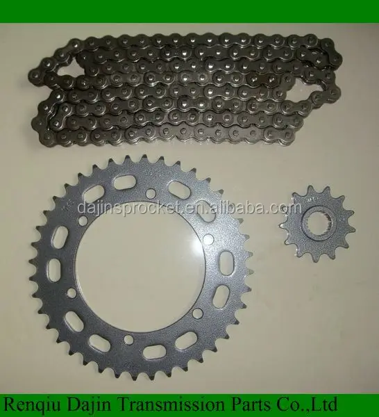 
Dajin 1045 motorcycle sprockets kits/parts for motorcycle shineray/d70 motorcycle chain and sprocket 